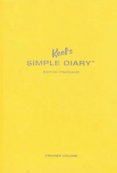 Keel's simple diary : édition française. Vol. 1. Jaune