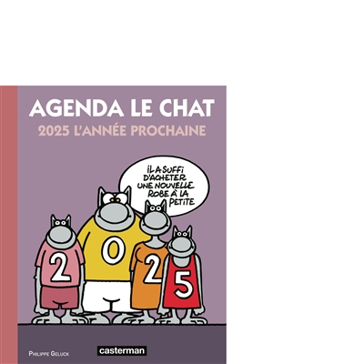 agenda le chat 2025 : l'année prochaine