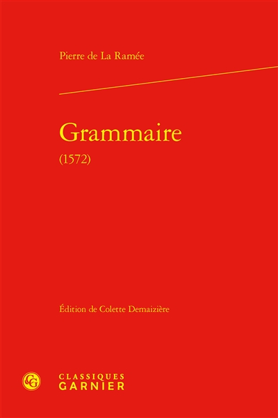 Grammaire (1572)