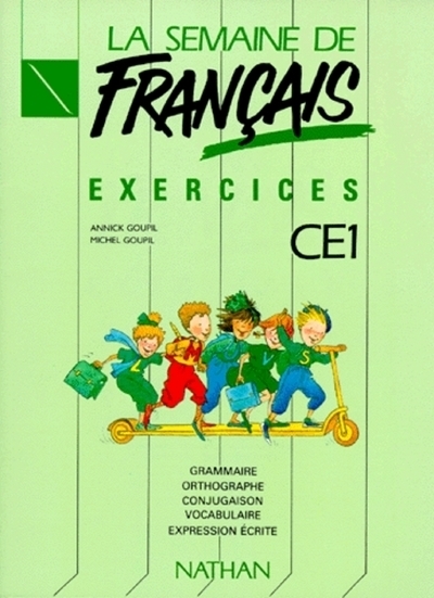La semaine de français, CE1 : exercices