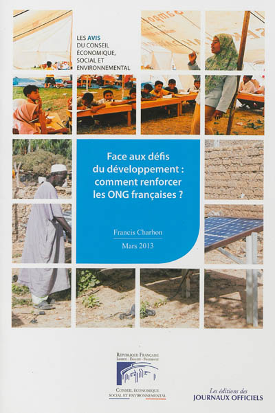 Face aux défis du développement : comment renforcer les ONG françaises ? : mandature 2010-2015, séance du 26 février 2013