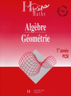 Algèbre-géométrie PCSI, 1re année