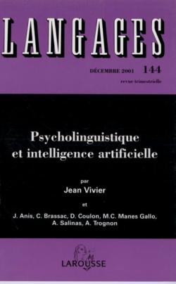 Langages, n° 144. Psycholinguistique et intelligence artificielle