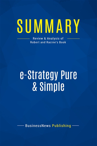 Summary : e-Strategy Pure &...