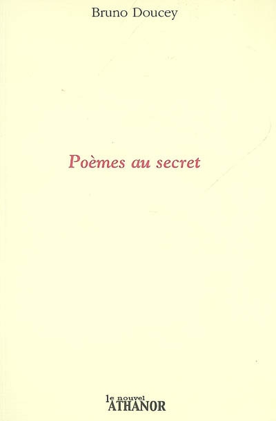 Poèmes au secret