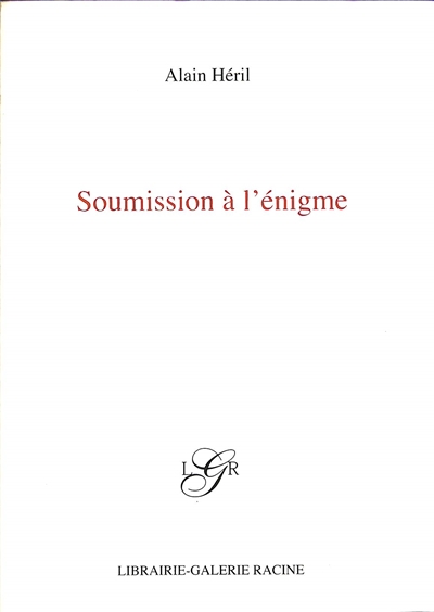 Soumission à l'énigme