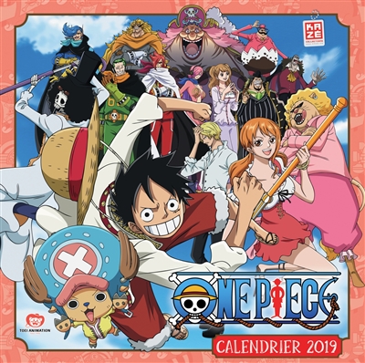 One piece : calendrier 2019