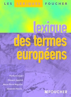 Lexique des termes européens