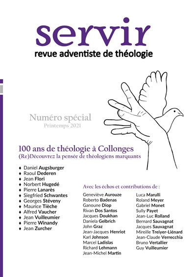 Servir N°8 : Revue adventiste de théologie : Printemps 2021