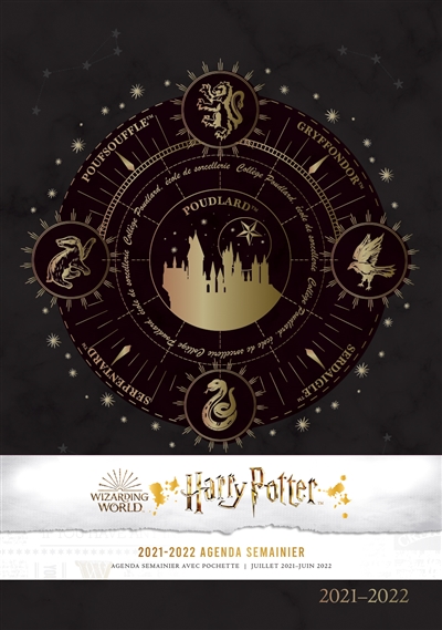 Harry Potter : wizarding world : agenda semainier 2021-2022