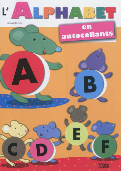 L'alphabet en autocollants : souris