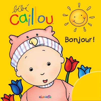 Bonjour ! : Livre en tissu