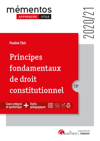 Principes fondamentaux de droit constitutionnel : 2020-2021