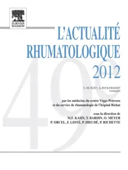 L'actualité rhumatologique 2012