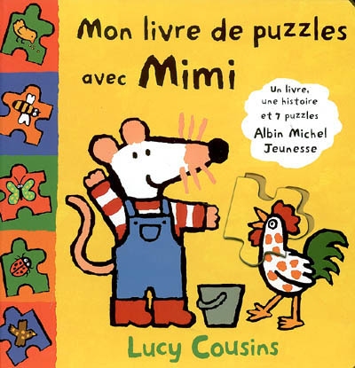 Mon livre de puzzles avec Mimi : un livre, une histoire et 7 puzzles