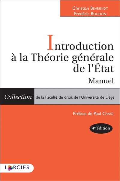 Introduction à la théorie générale de l'Etat : manuel