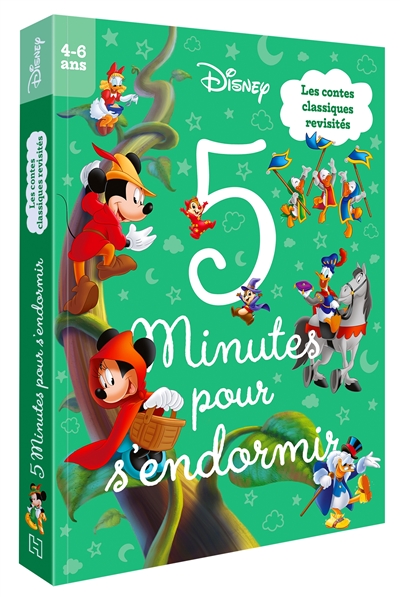 Mickey et ses amis : 5 minutes pour s'endormir : les contes classiques revisités