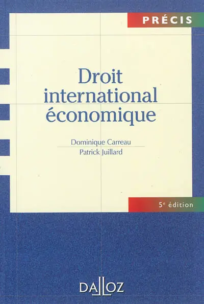 Droit international économique