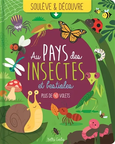 Au pays des insectes et bestioles : Plus de 40 volets