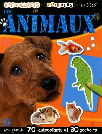 Les animaux : autocollants, pochoir, dessin