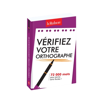 Vérifiez votre orthographe...