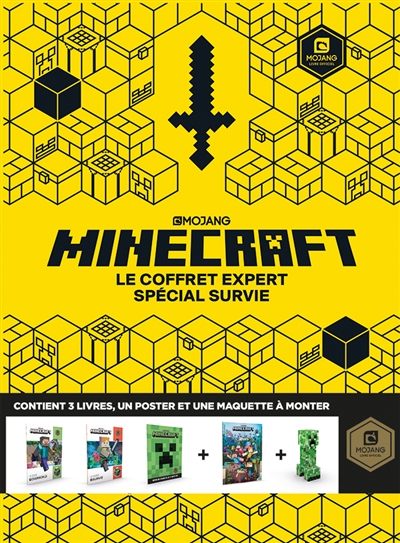 Minecraft : le coffret expert spécial survie : livre officiel