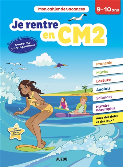 je rentre en cm2 : 9-10 ans