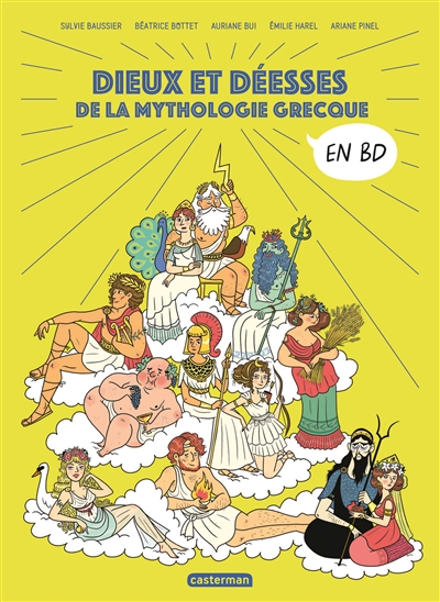 couverture du livre La mythologie en BD. Dieux et déesses de la mythologie grecque en BD