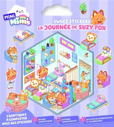 La journée de Suzie Fox : sweet stickers