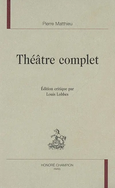 Théâtre complet