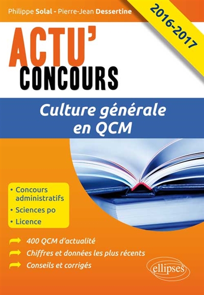 Culture générale en QCM 2016-2017