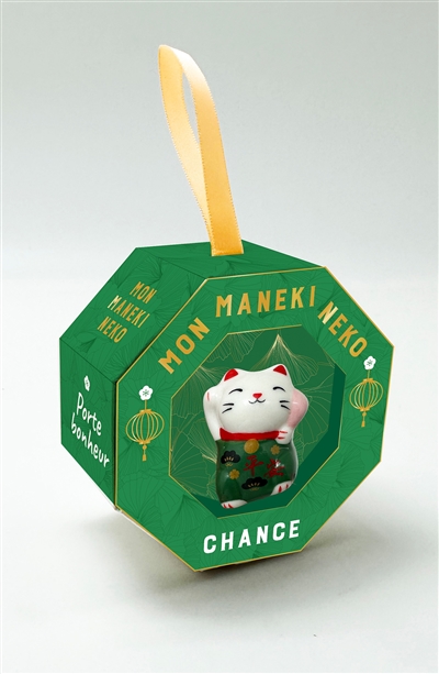 mon maneki-neko porte-bonheur : chance