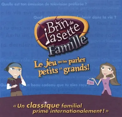 Brin de jasette famille : le jeu qui fait parler petits et grands !
