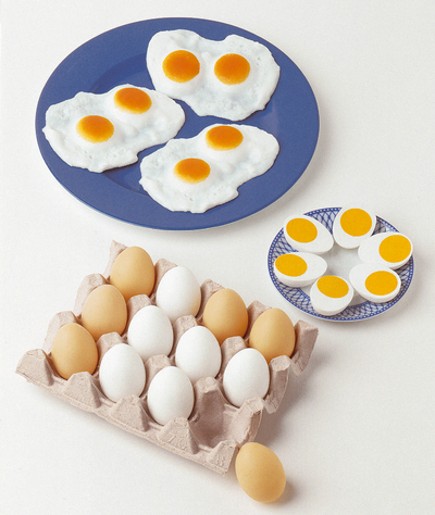 Assortiment d'œufs