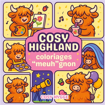 Cosy Highland : Coloriage...
