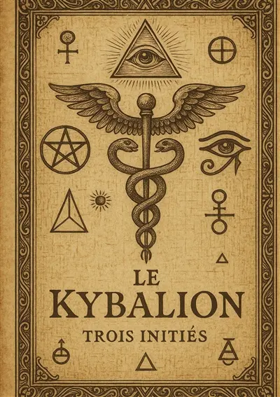 Le Kybalion : Un traité fondamental de la philosophie hermétique pour révéler les lois universelles et développer la maîtrise de soi