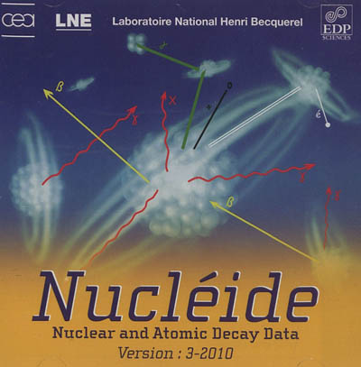 Nucléide : nuclear and atomic decay data