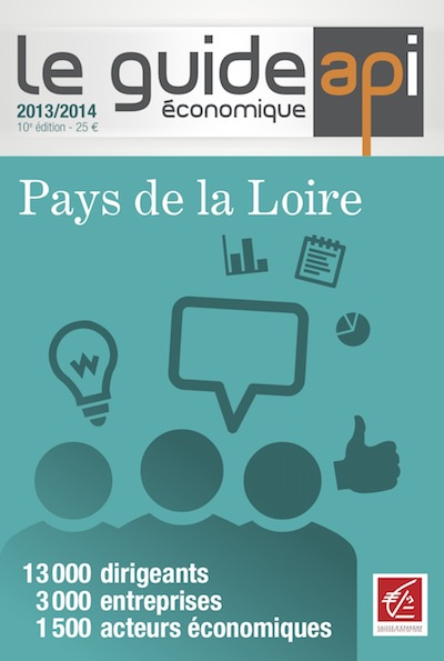 Le guide économique Pays de la Loire : 13.000 dirigeants, 3.000 entreprises, 1.500 acteurs économiques