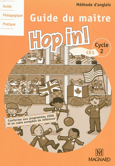 Hop in ! cycle 2, CE1 : guide du maître