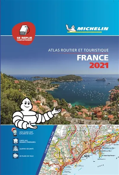 France 2021 : atlas routier et touristique France 2021 : atlas routier et touristique