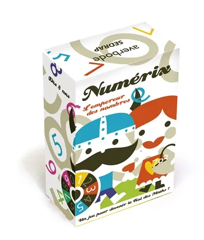 Numérix : l'empereur des nombres : un jeu pour devenir le roi des maths !