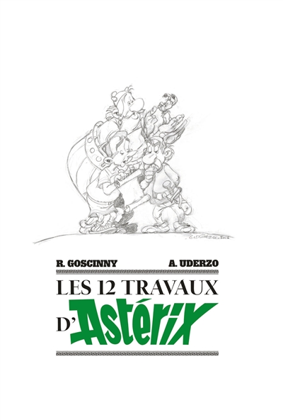Les 12 travaux d'Astérix : art book