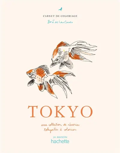 Tokyo : une collection de jolis lieux à colorier