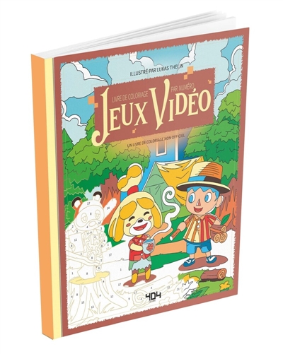 Coloriages par numéro : Jeux vidéo