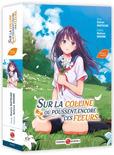 sur la colline où poussent encore ces fleurs... : histoire complète : écrin vol. 1 + 2