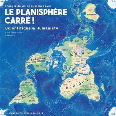 Planisphère carré