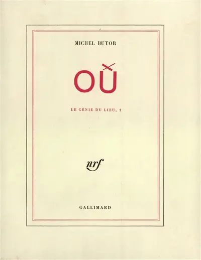 Le génie du lieu. Vol. 2. Où
