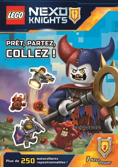 Lego Nexo knights : prêts, partez, collez !