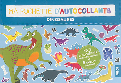 Ma pochette d'autocollants : dinosaures