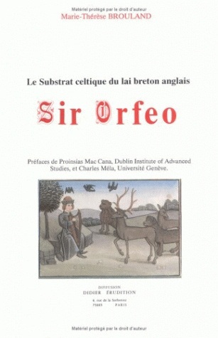 Sir Orfeo : le substrat celtique du lai breton anglais